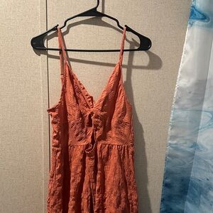 Shein Orange Romper